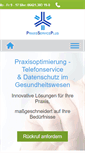 Mobile Screenshot of praxisserviceplus.de